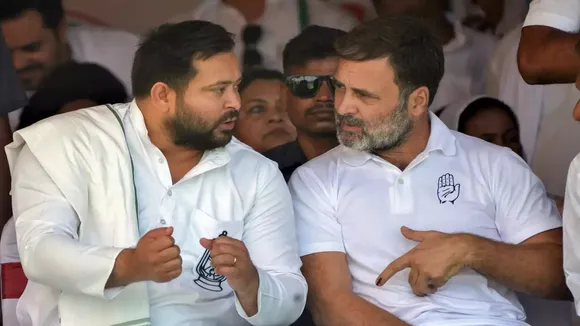 rahul and tejashwi yadav