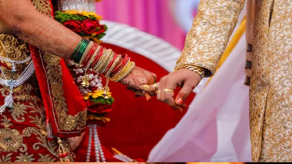 bride and groom