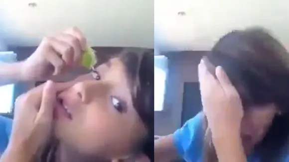 lemon in eyes