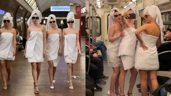 viral metro girl video