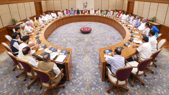 pm modi cabinet meeting