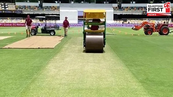 gabba test pitch report