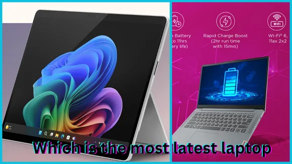 Which is the most latest laptop