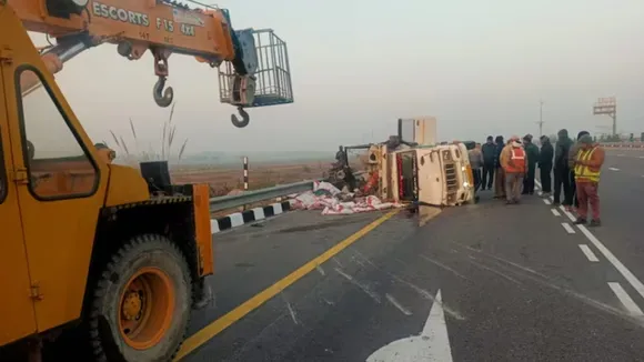 Purvanchal Expressway road accident