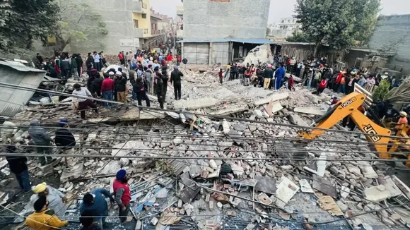 Mohali Building collapsed