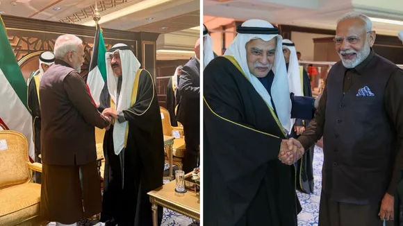 pm modi in kuwait 22 Dec