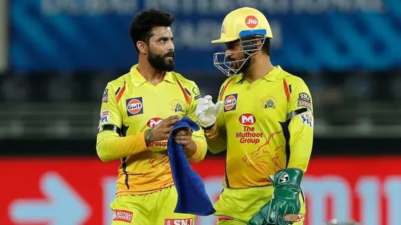 Ravindra-Jadeja-and-MS-Dhoni ipl photo