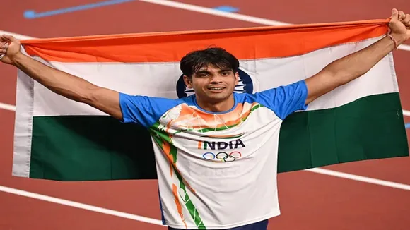 neeraj Chopra was the first Indian track-and-field athlete to win Olympic gold