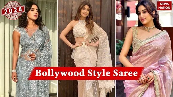 Bollywood style saree