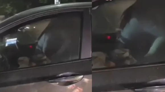 CAR COUPLE VIDEO VIRAL NAGPUR