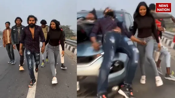 viral reel acident video