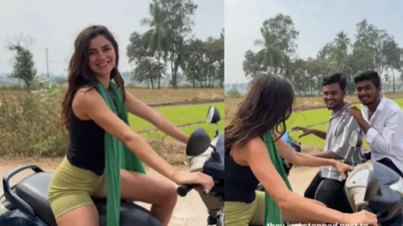 Viral video videshi ladki