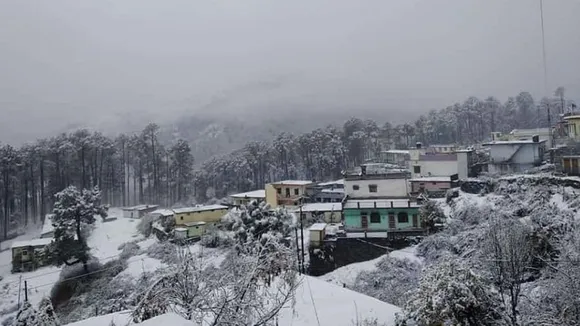 snowfall in uttarakhand