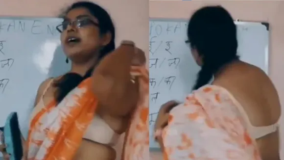 viral bra teacher teaching video