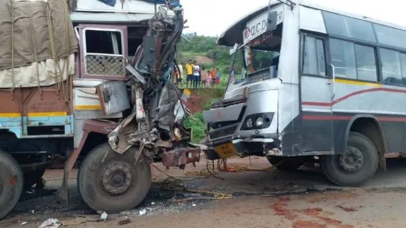 Gujarat bus and tanker collusion