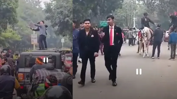viral video kanpur farewell
