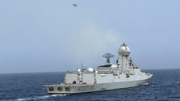 indian navy warship