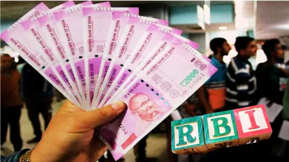 rbi on 2000 rupees note