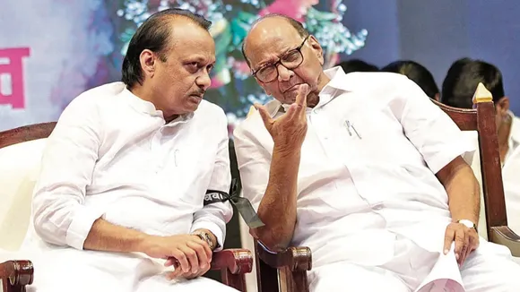 AJIT AND SHARAD PAWAR reunite