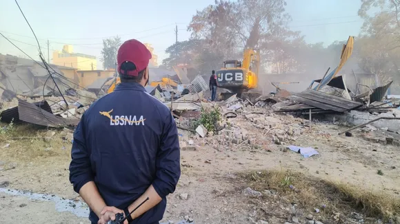 Indore bulldozer Action 