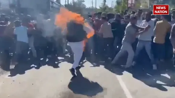 madhya pradesh protest viral video