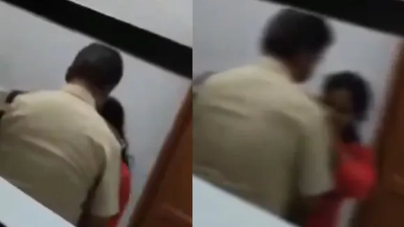 cop sex lady in police station