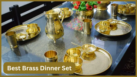 Best Brass Dinner Set