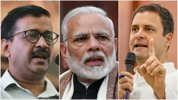 modi vs rahul vs kejriwal