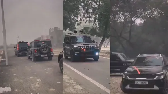 viral car stunt video