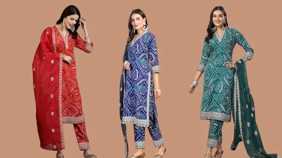 Bandhani Suits For Women