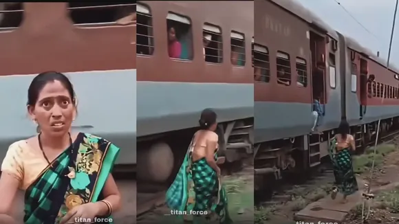 Viral Train Video trending