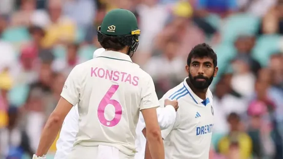 Jasprit Bumrah- Sam Konstas