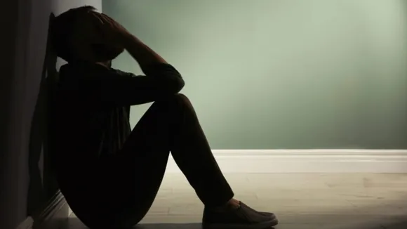 Man in depression