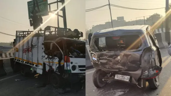 Hapur Road Accident
