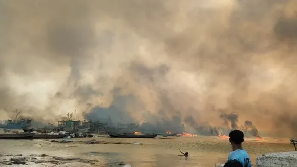 Myanmar Air Strike