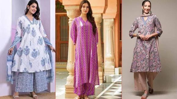 Kurti With Palazzo Set