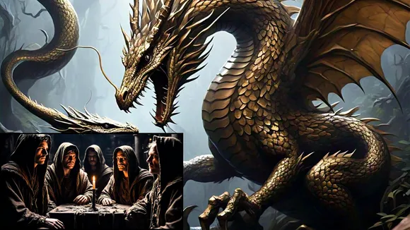 rare dragon snake magical powers