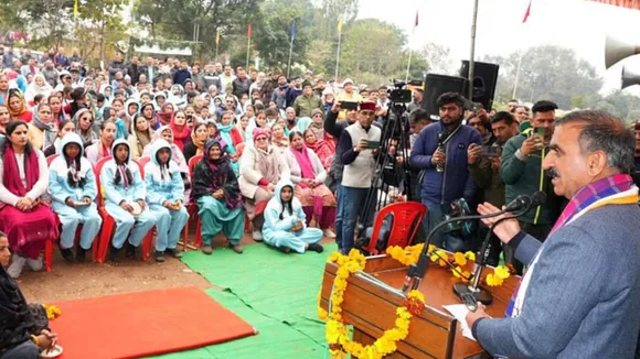 Himachal CM Sukhu in education sector