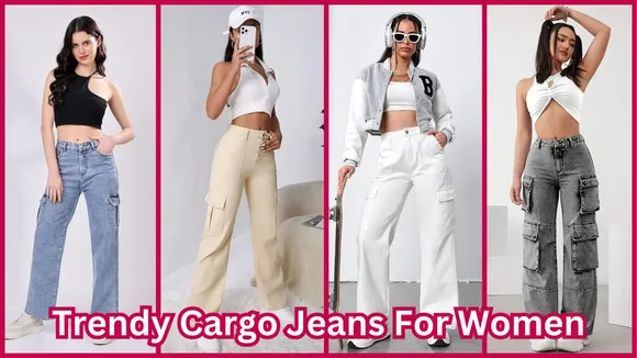 Trendy Cargo Jeans For Women