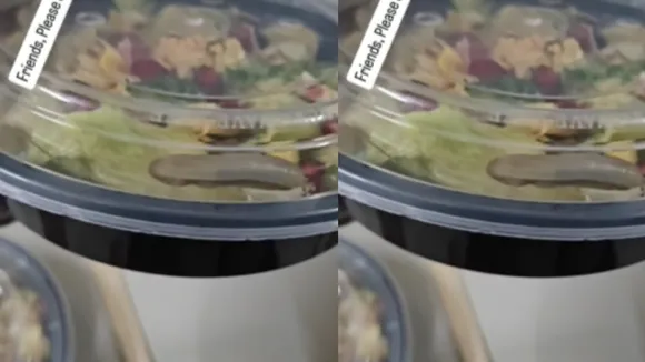 Earthworm online food viral video