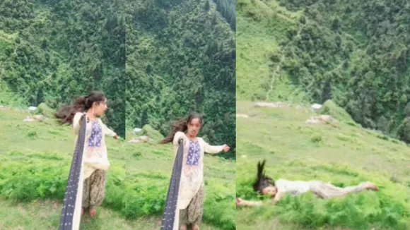viral mountain video