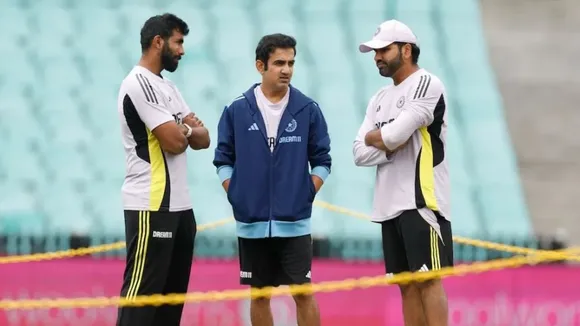 rohit sharma gautam gambhir jasprit bumrah