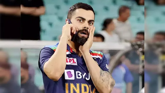 विराट कोहली मोबाइल फोन टाइम