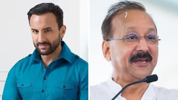 Saif Ali Khan and Baba Siddique