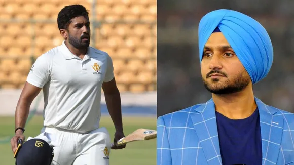 harbhajan singh sarfaraz khan