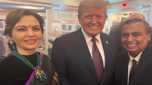 donald trump and ambani
