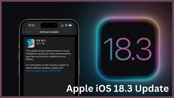 Apple iOS 18.3 Update