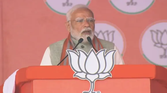 modi rally in delhi