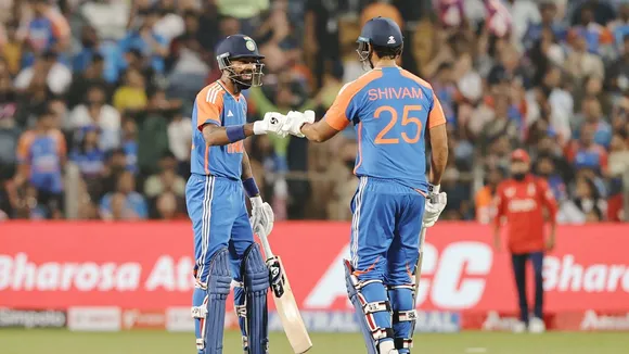 Hardik Pandya-Shivam Dube 