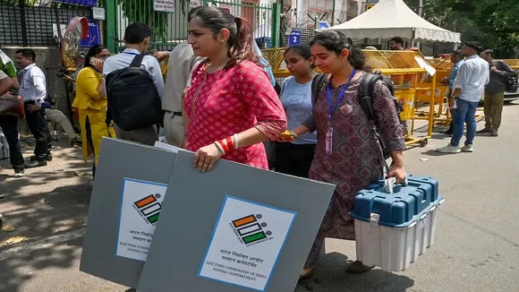 Delhi Election Voting